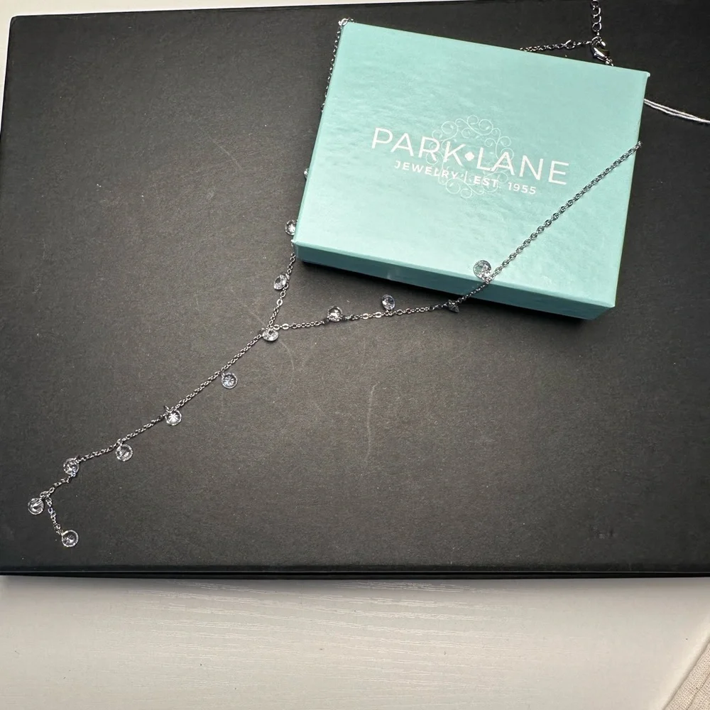 Park Lane Rayne Silver Necklace - Picture 3 of 3